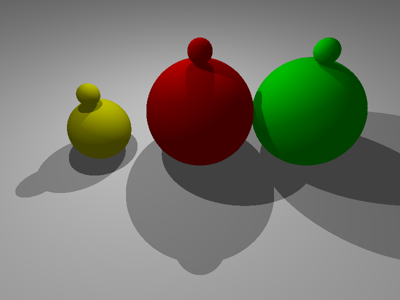 Diffuse component render
